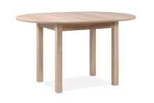 Esstisch >Coburg< in Sonoma Eiche - 100x76x100cm (BxHxT)