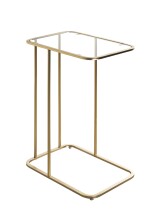 Beistelltisch >24741< in gold, Metall,...