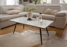Couchtisch >2120-19< in Keramik Hochglanz -...