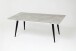 Couchtisch >2120-38< in Keramik Hochglanz grau Marmoriert - 110x42x60 (BxHxT)