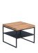 Couchtisch >Vista 1< in braun, MDF - 50x40x50cm (BxHxT)