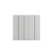 Drehtürenschrank >Modesty< in seidengrau aus Holzwerkstoff - 226x210x54 (BxHxT)