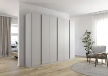 Drehtürenschrank >Monostar< in seidengrau aus...
