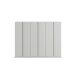 Drehtürenschrank >Modesty< in seidengrau aus Holzwerkstoff - 271x210x54 (BxHxT)