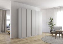 Drehtürenschrank >Modesty< in seidengrau aus...