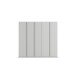 Drehtürenschrank >Modesty< in seidengrau aus Holzwerkstoff - 226x210x540 (BxHxT)