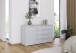 Sideboard >Modesty< in seidengrau 140x81x42 (BxHxT)