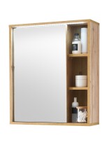 GREECE Spiegelschrank Bad mit LED-Beleuchtung in Wotan...