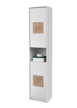 GREECE Badezimmer Hochschrank in Weiß mit...