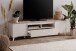 TV-Board >Bertrix< in Sandstein / weiß - 177x51,5x40cm (BxHxT)