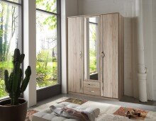 Drehtürenschrank >Duo< in SAN REMO EICHE...