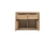 Kommode >Greta< in Eiche Dekor, Eiche teilmassiv - 108x80x40cm (BxHxT)