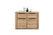 Kommode >Greta< in Eiche Dekor, Eiche teilmassiv - 108x80x40cm (BxHxT)