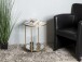 Beistelltisch >25232< in gold - 55x39 (HxD)
