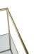 Beistelltisch >25235< in gold - 60x45x60 (BxHxT)