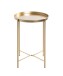 Beistelltisch >25266< in gold, Metall - 50x39cm (HxD)
