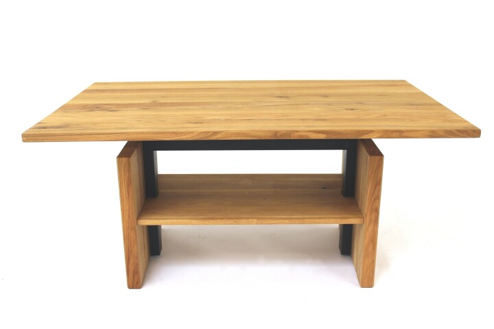 Couchtisch >2136< in Eiche Massiv, Eiche - 105x47x65cm (BxHxT)