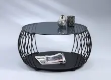 Couchtisch >Shanghai< in schwarz, Metall...