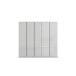 Drehtürenschrank >Modesty< in Glas seidengrau / seidengrau - 226x210x54 (BxHxT)