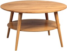 Couchtisch >Stella< in Wildeiche, Wildeiche - 45x80cm (HxD)