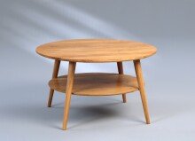 Couchtisch >Stella< in Wildeiche, Wildeiche - 45x80cm (HxD)