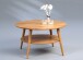 Couchtisch >Stella< in Wildeiche, Wildeiche - 45x80cm (HxD)