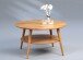 Couchtisch >Stella< in Wildeiche, Wildeiche - 45x80cm (HxD)