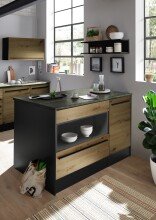 JAZZ Moderne Kücheninsel mit Arbeitsplatte...