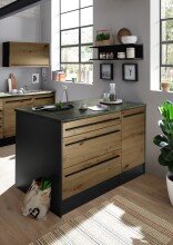 JAZZ Moderne Kücheninsel mit Arbeitsplatte...