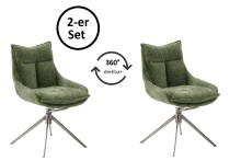 Küchenstuhl >PARKER< (2-er Set) in Olive,...