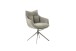 Küchenstuhl >PARKER< (2-er Set) in Cappuccino, Polyester - 65x85x65cm (BxHxT)
