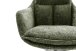 Küchenstuhl >PARKER< (2-er Set) in Olive, Polyester - 65x85x65cm (BxHxT)