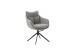 Küchenstuhl >PARKER< (2-er Set) in Anthrazit, Polyester - 65x85x65cm (BxHxT)