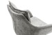 Küchenstuhl >PARKER< (2-er Set) in Anthrazit, Polyester - 65x85x65cm (BxHxT)