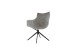 Küchenstuhl >PARKER< (2-er Set) in Anthrazit, Polyester - 65x85x65cm (BxHxT)