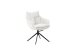 Küchenstuhl >PARKER< (2-er Set) in Creme, Polyester - 65x85x65cm (BxHxT)