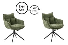 Küchenstuhl >PARKER< (2-er Set) in Olive,...