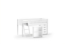 Spielbett >SCOTT< in Bett Kiefer, Beimöbel MDF...
