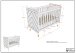Babybett >BILLY< in Terra Rosa, MDF - 123,6x96x68cm (BxHxT)