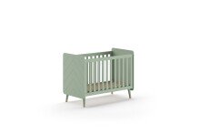 Babybett >BILLY< in Olive Grün, MDF -...