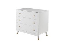 Babyzimmer-Komplettset >BILLY< in Satin Weiß, MDF - 88x95,3x54,4cm (BxHxT)