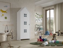 Kleiderschrank >CASAMI BRUGES< in Weiß...