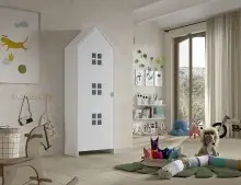 Kleiderschrank >CASAMI BRUGES< in Weiß...