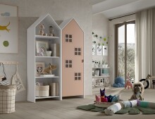 Kleiderschrank >CASAMI BRUGES< in Korpus Weiß...