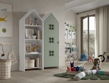 Kleiderschrank >CASAMI BRUGES< in Korpus Weiß...