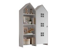 Kleiderschrank >CASAMI BRUGES< in Korpus Weiß / Front Weiß, MDF
