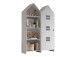 Kleiderschrank >CASAMI BRUGES< in Korpus Weiß / Front Weiß, MDF