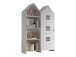 Kleiderschrank >CASAMI BRUGES< in Korpus Weiß / Front Weiß, MDF