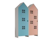 Kleiderschrank >CASAMI BRUGES< in Korpus Weiß...