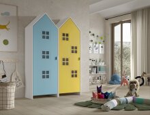 Kleiderschrank >CASAMI BRUGES< in Korpus Weiß...